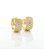 Brinco Masculino Par Argola Cravejada Com 32 Pedras G (14X6,4mm) Banhada A Ouro 18K BRI021 - Imagem 8