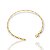 Pulseira 3 Por 1 2,5mm Fecho Tradicional Banhada A Ouro 18K PUL003 - Imagem 3