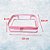Necessaire Estojo Jumbo Transparente - Rosa - Imagem 5