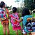 Mochila Escolar Infantil Feminina Cachorrinho Roxa - Imagem 3