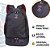 PSG - Mochila Esportiva Paris Saint Germain com Suporte para Tênis Preta - Imagem 6