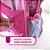 Mochila de Rodinhas com Bolso Frontal Gatinha Rosa - Imagem 6