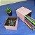 Kit Porta Caneta & Clips - Rosa - Imagem 4