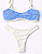 Biquíni Prainha Top Reto Azul Candy Duo - Imagem 1
