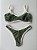 Calcinha Asa Delta Verde Militar com Off White Duo - Imagem 2