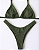 Biquíni Sossego Top Triângulo Verde Militar - Imagem 1