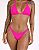 Biquíni Leblon Top Cortininha Rosa Neon - Imagem 1