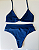Biquíni Pontal Top Nó Azul Marinho - Imagem 1