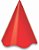 Chapéu de Aniversário Vermelho 08 unid - Imagem 1