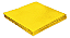 Guardanapo Amarelo 32x32cm c/ 20 unidades - Imagem 1