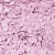 Confete decorativo rosa claro para balões picadinho - 15 gramas - Imagem 1