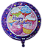Balão metalizado redondo 18 polegadas - Happy Birthday Cupcake - Imagem 1