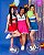 Fantasia Líder de Torcida Feminino Cheerleader High School - VERMELHO - Imagem 4