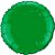 Balão Metalizado 18P - Redondo Verde - Imagem 1