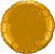Balão Metalizado 18P - Redondo Dourado - Imagem 2