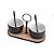 Conjunto Molheira com Colheres e Bandeja Lyor - Imagem 1
