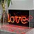 Luminária Amor em Línguas (Love) - Imagem 1