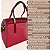 Bolsa Veryrio Tipo Baú de Luxo Transversal e de Mão – Ávila Marsala - Imagem 3