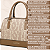 Bolsa Monograma Veryrio Bauzinho de Luxo VR2320- Ottawa Caqui - Imagem 3