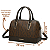 Bolsa Monograma Veryrio Bauzinho de Luxo VR2320 - Ottawa Café - Imagem 4