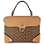 Bolsa Estruturada Monograma Veryrio Grife VR3627 - Clamart Café - Imagem 7