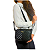 Bolsa Feminina Média Matelassê Transversal Lateral - Colombia Preto - Imagem 4