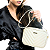 Bolsa Feminina Média Matelassê Transversal Lateral - Colombia Off White - Imagem 4