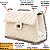 Bolsa Feminina Média Matelassê Transversal - França Off White - Imagem 2
