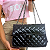 Bolsa Feminina Média Matelassê Transversal - França Preta - Imagem 7
