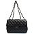 Bolsa Feminina Média Matelassê Transversal - França Preta - Imagem 8