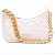 Bolsa Meia Lua Alça Corrente Grossa de Ombro - Turquia Off White - Imagem 5