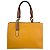 Bolsa Grande Quadrada Veryrio VR2786 Nova Coleção Luxo - Halifax Amarela - Imagem 4