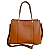 Bolsa Feminina Grande Transversal Veryrio Original - Angers Marrom - Imagem 1