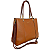 Bolsa Feminina Grande Transversal Veryrio Original - Angers Marrom - Imagem 6