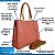 Bolsa Feminina Grande Transversal Veryrio Original - Angers Rose - Imagem 2