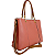 Bolsa Feminina Grande Transversal Veryrio Original - Angers Rose - Imagem 6