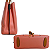 Bolsa Feminina Grande Transversal Veryrio Original - Angers Rose - Imagem 9