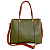 Bolsa Feminina Grande Transversal Veryrio Original - Angers Verde - Imagem 1