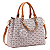 Bolsa Chenson Original Elegance Luxo com Chaveiro Espelho 3485083 – Aspen 2 Bege - Imagem 1