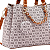 Bolsa Chenson Original Elegance Luxo com Chaveiro Espelho 3485083 – Aspen 2 Bege - Imagem 5