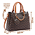 Bolsa Chenson Original Elegance Luxo com Chaveiro Espelho 3485083 – Aspen 2 Café - Imagem 4