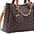Bolsa Chenson Original Elegance Luxo com Chaveiro Espelho 3485083 – Aspen 2 Café - Imagem 5
