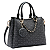 Bolsa Chenson Original Elegance Luxo com Chaveiro Espelho 3485083 – Aspen 2 Preta - Imagem 1