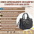 Bolsa Chenson Original Elegance Luxo com Chaveiro Espelho 3485083 – Aspen 2 Preta - Imagem 10