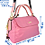 Bolsa de Nylon Média Baú Veryrio Premium VR3743 - Versalhes Rosa - Imagem 3