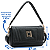 Bolsa Pequena de Ombro Transversal Chenson 3484806 Âncora - Lyons Preta - Imagem 3