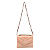Bolsa Feminina Pequena Matelassê Transversal Lateral - Itália Nude Bege - Imagem 4