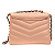 Bolsa Feminina Pequena Matelassê Transversal Lateral - Itália Nude Bege - Imagem 8