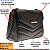 Bolsa Feminina Pequena Matelassê Transversal Lateral - Itália Preta - Imagem 2