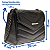 Bolsa Feminina Pequena Matelassê Transversal Lateral - Itália Preta - Imagem 3